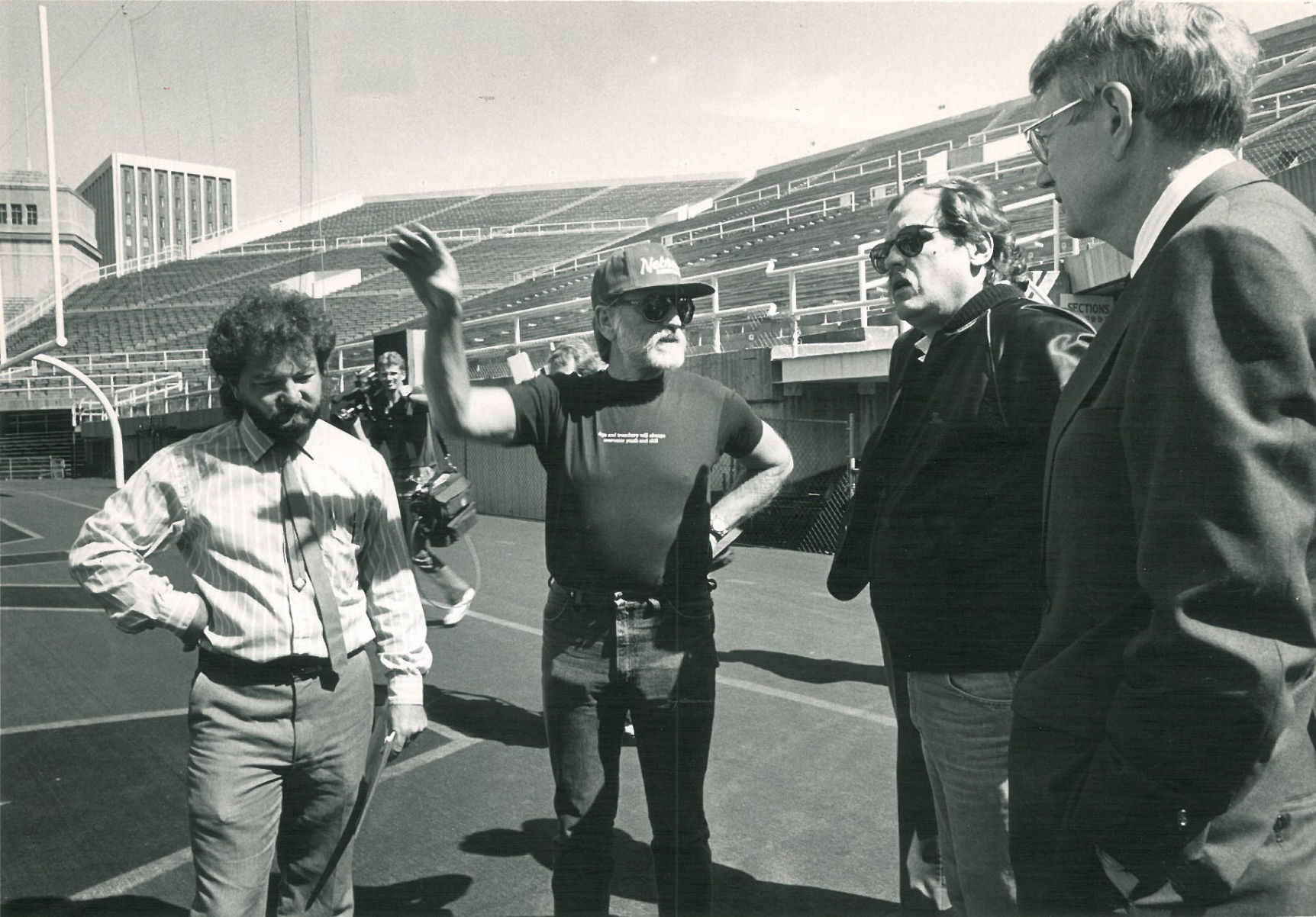 Nelson at Memorial Stadium